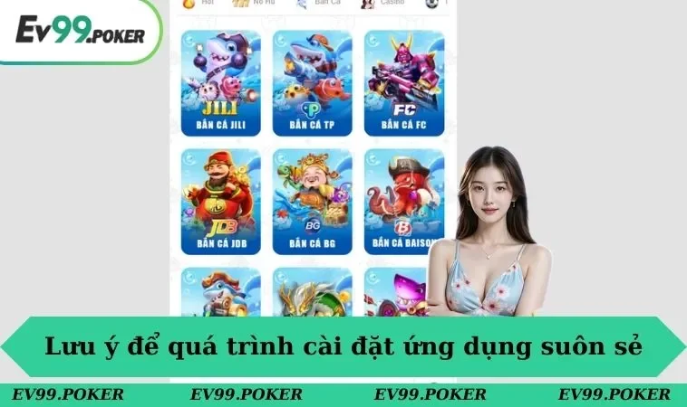 Lưu ý để quá trình cài đặt ứng dụng suôn sẻ